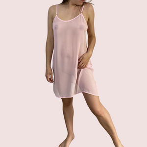 Glowing Aura Transparent Night Dress Snazzyway