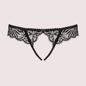 Crotchless Thong Open Fanatical Lingerie Snazzyway