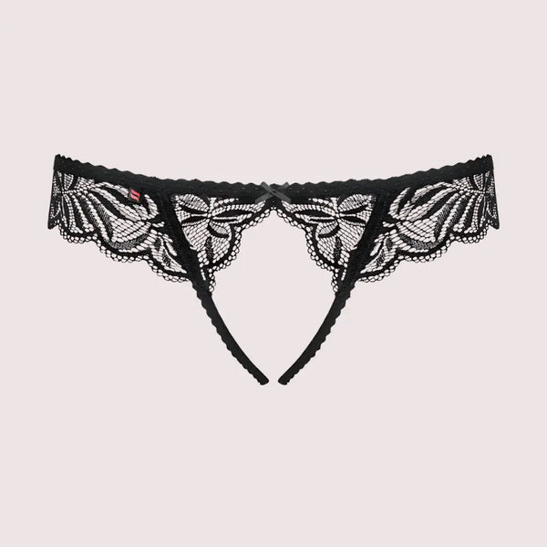Crotchless Thong Open Fanatical Lingerie Snazzyway