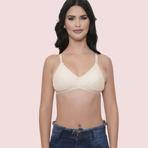 Breezy Comfort 2-Pack Cotton Summer Bra – Assorted Colors Snazzyway