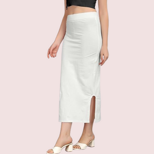 French Daina  Sleek Cotton Shapewear Petticoat Snazzyway