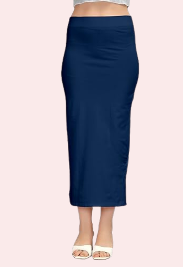 French Daina Cotton Blend Saree Shapewear Snazzyway