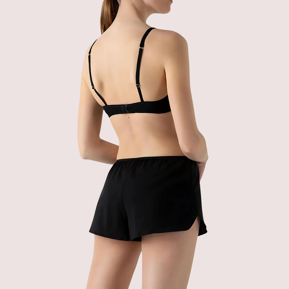Midnight Comfort Organic Cotton French Knickers Snazzyway