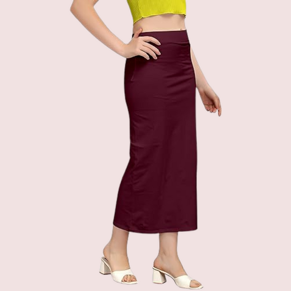 French Daina Cotton Shapewear Petticoat for Sarees Snazzyway