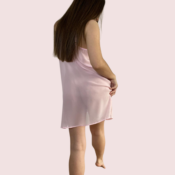 Glowing Aura Transparent Night Dress Snazzyway