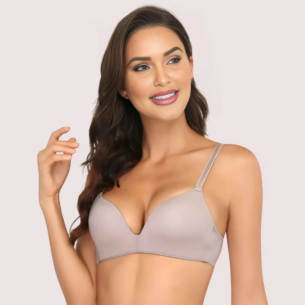 2 Pack Luxury seamless padded push up bra Snazzyway