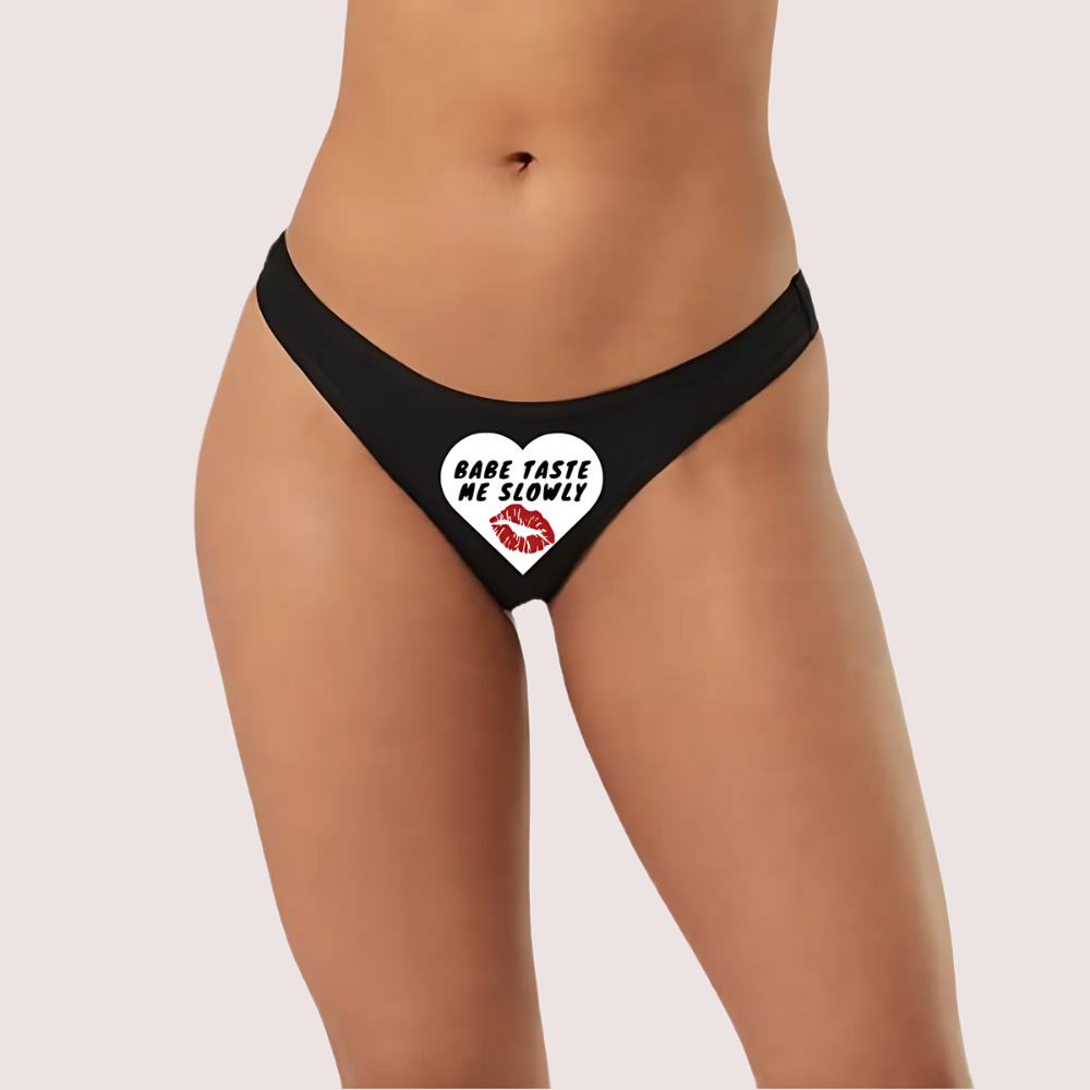 Beb's Secret Message Naughty Panty Snazzyway