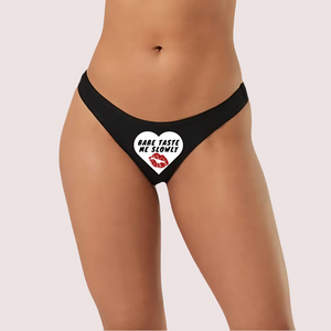 Beb's Secret Message Naughty Panty Snazzyway