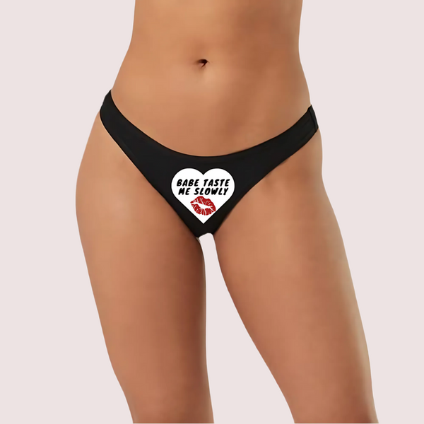 Beb's Secret Message Naughty Panty Snazzyway