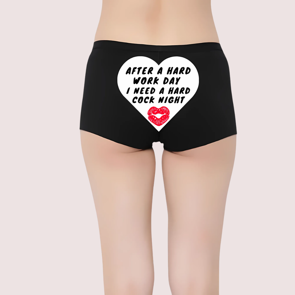 Her Exclusive Naughty Quotes Panties Snazzyway