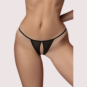 Crotchless thong Women's Sexy panty Snazzyway