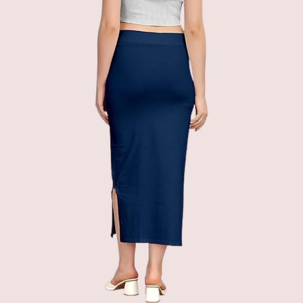 French Daina Cotton Blend Saree Shapewear Snazzyway