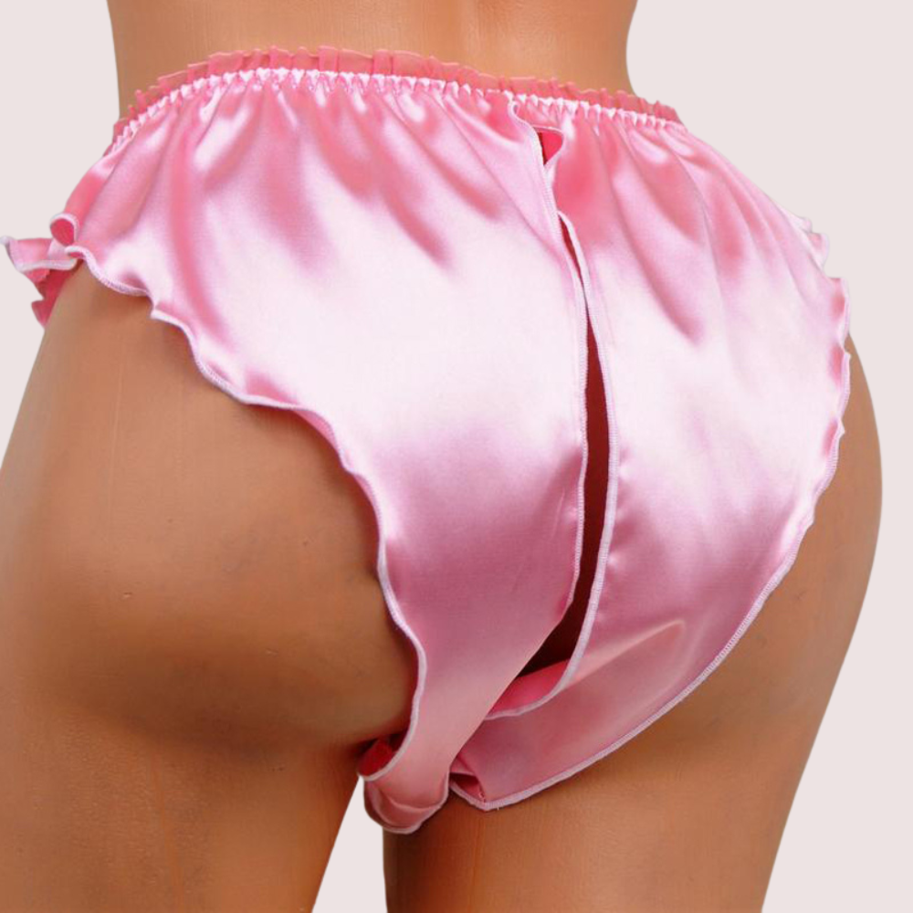Snowy Whisper Organic Cotton French Knickers Snazzyway
