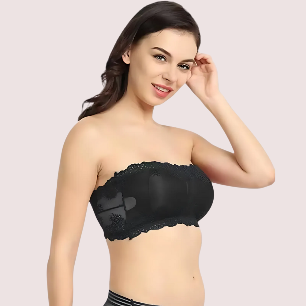Soft and Stretchable Wirefree Tube Top Bra for Comfort Snazzyway