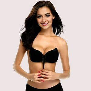 2 Pack Non-Wired Padded Stick-On Push-Up Bra Snazzyway