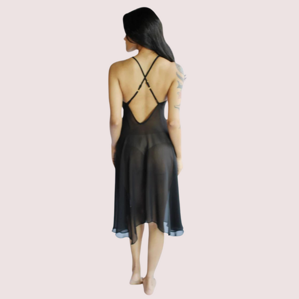 Blushing Bride Sheer Nightgown – Plus Size Snazzyway