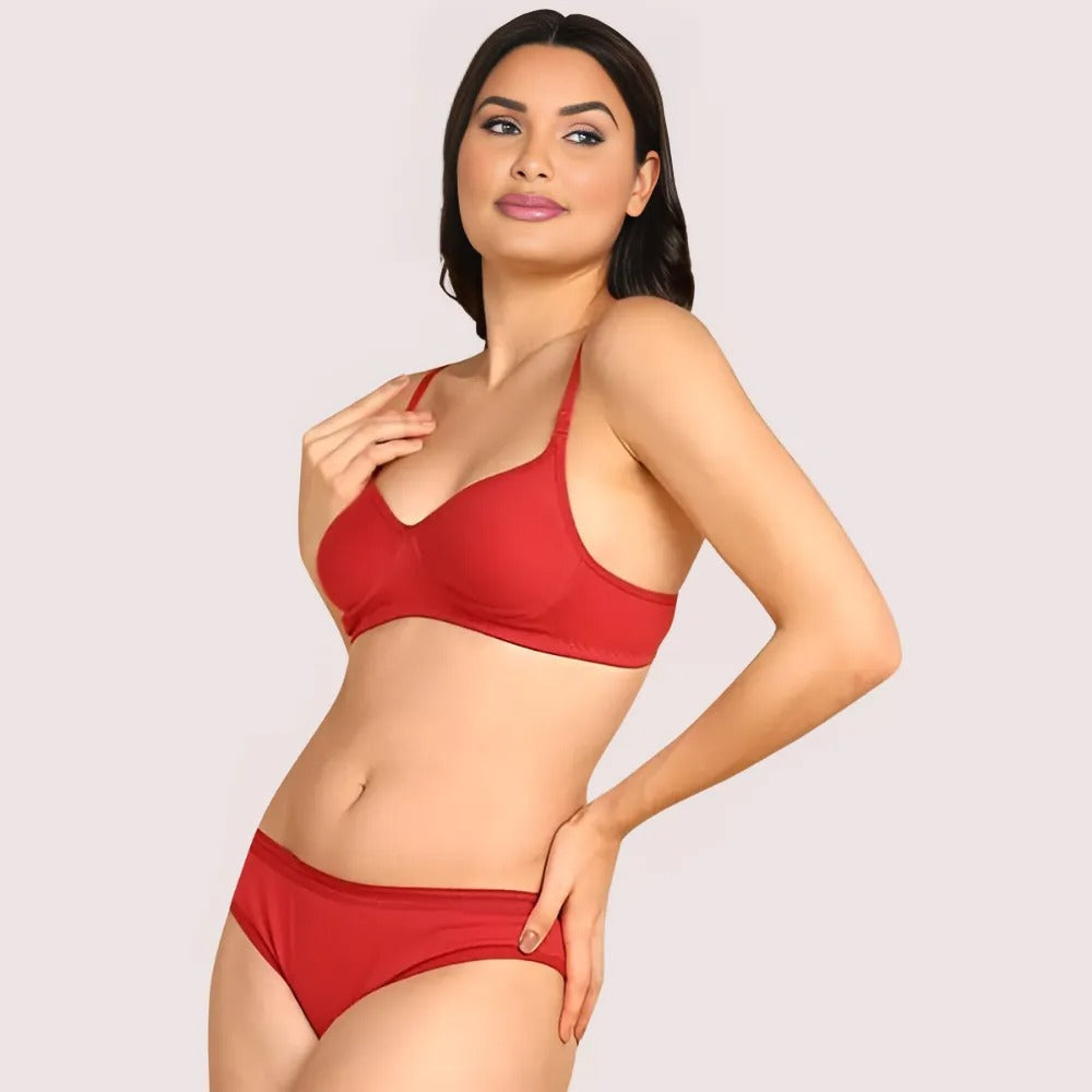 Soft Cotton Lingerie Set For Her (2 pack) Snazzyway