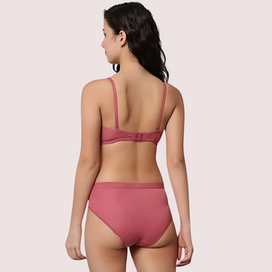 Casual Chic Cotton Bra Panty Set (2 pack) Snazzyway