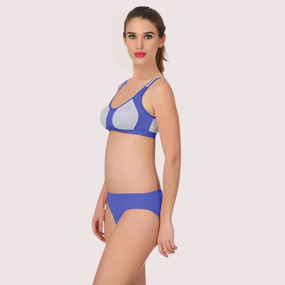 Fitness Flourish Sports Bra Panty Set (2 pack) Snazzyway