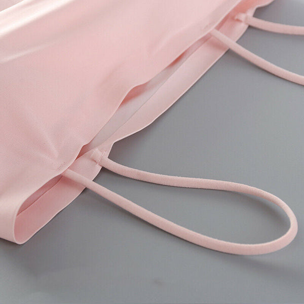 2 Pack Seamless padded crop top bra Snazzyway