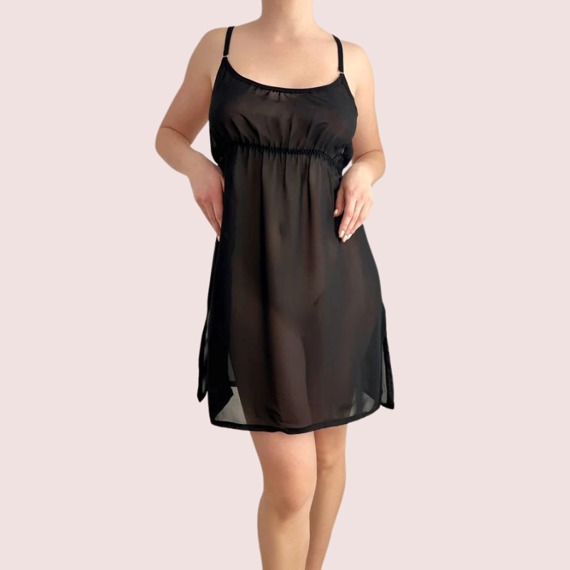 Transparent Babydoll Nightwear for Plus Size Ladies Snazzyway