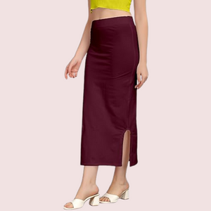 French Daina Cotton Shapewear Petticoat for Sarees Snazzyway