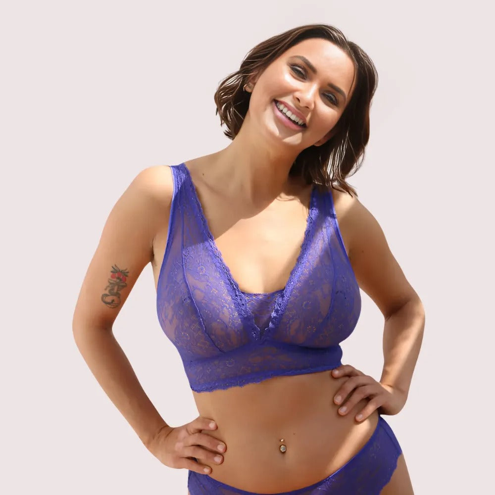 Luxury French Lace Bralette Gift Set – French Daina Collection Snazzyway