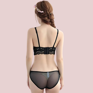 Sheer Seduction Bralette Set Snazzyway