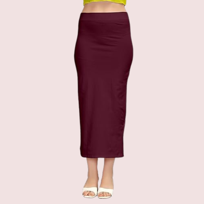 French Daina Cotton Shapewear Petticoat for Sarees Snazzyway