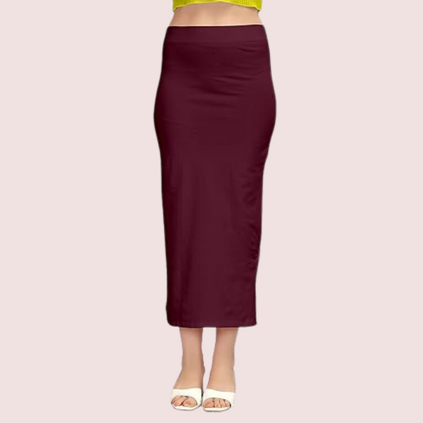 French Daina Cotton Shapewear Petticoat for Sarees Snazzyway